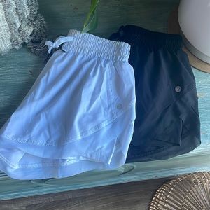 Two pairs of Savvi running shorts